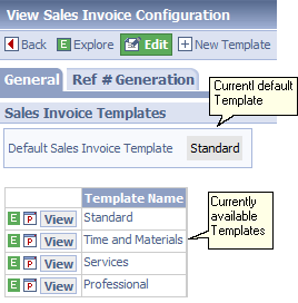 Sales Invoice Document Configuration